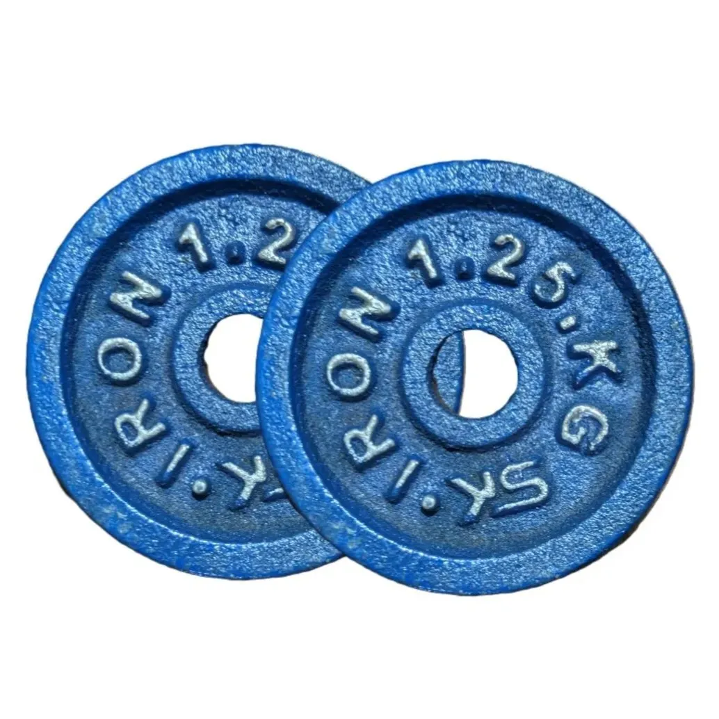 Blue Dumbbell Plate (1.25kg – 20kg) view 2
