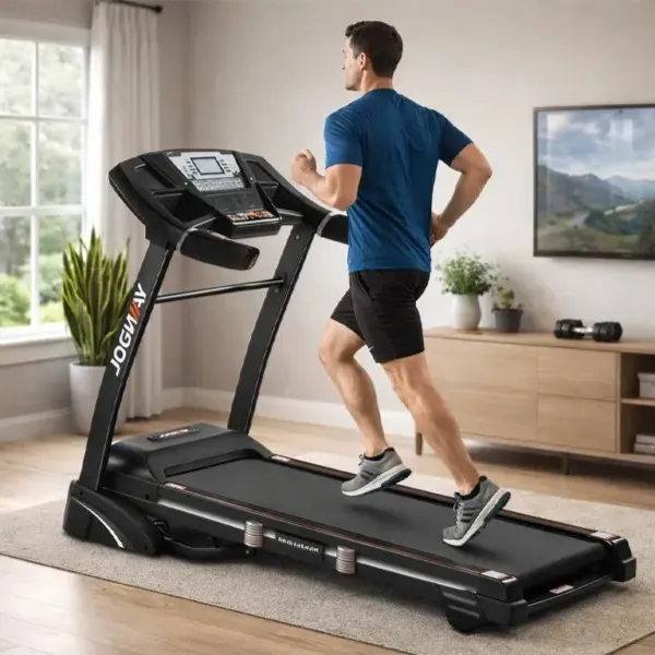 JOGWAY T25A (AC Motor: 5.0HP peak) Foldable Motorized Treadmill