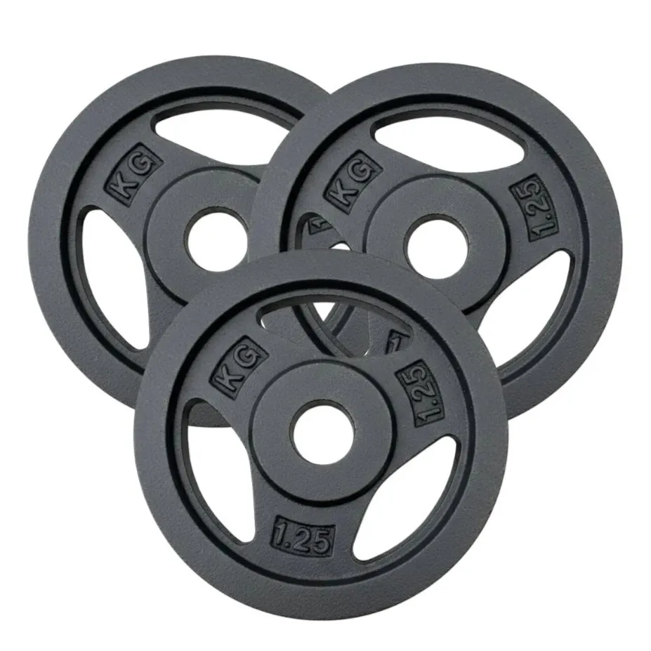 Black Dumbbell Plate (1.25kg – 20kg) view 3