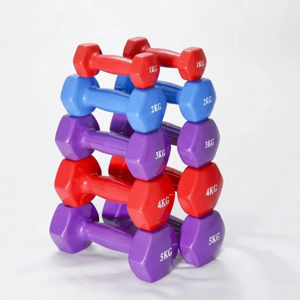 Vinyl Dumbbells (1kg-5kg)